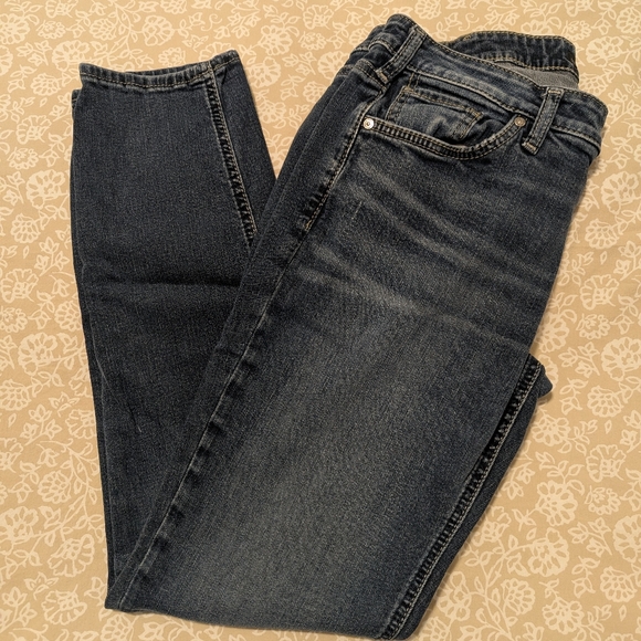 Silver Boyfriend Jeans 33x29 - Picture 2 of 13